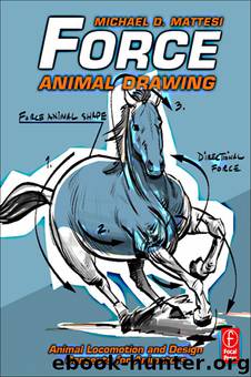 Force: Animal Drawing by Michael D. Mattesi - free ebooks download